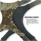 Outdoor Hunting Telescope Bag Adjustable Binoculars Chest Pack Camouflage