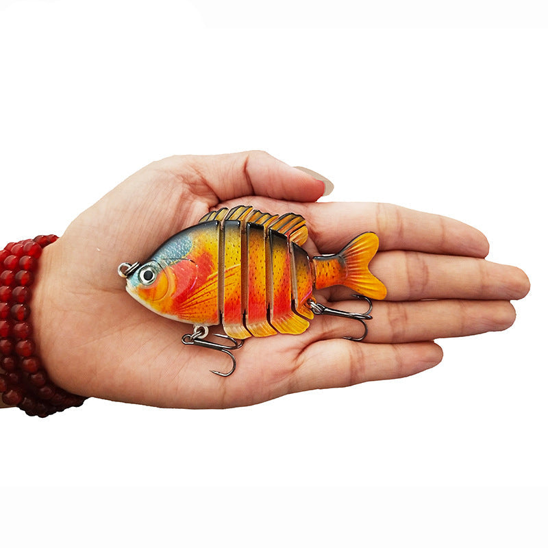Six Section Yayu Bait Multi Section Bionic Fake Bait Fishing Gear Marine Fishing Supplies