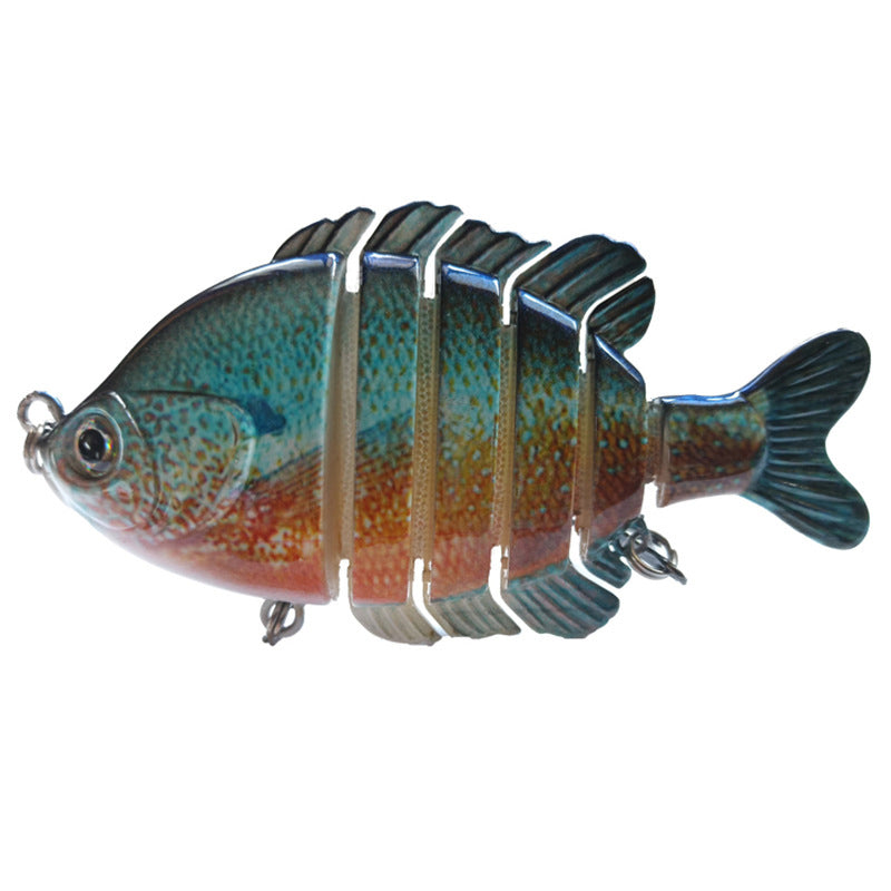 Six Section Yayu Bait Multi Section Bionic Fake Bait Fishing Gear Marine Fishing Supplies