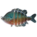 Six Section Yayu Bait Multi Section Bionic Fake Bait Fishing Gear Marine Fishing Supplies