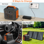 296Wh Portable Solar Power Station