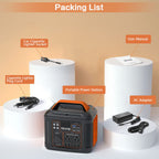296Wh Portable Solar Power Station