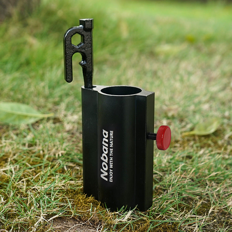 Outdoor Camping Awning Rod Fixer Tent Accessories Bracket Support Rod Fixed Pipe