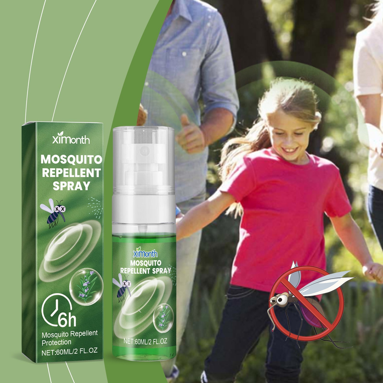 Mosquito Repellent Spray, Mosquito Repellent Spray Household Toilet Water uCamping