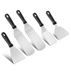 Outdoor Barbecue Tools Stainless steel Barbecue Shovel Set Barbecue Fork Iron Plate Combination