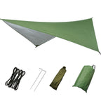 Outdoor Supplies Multifunctional Triangular Canopy Waterproof Rain Proof Sunscreen Tent