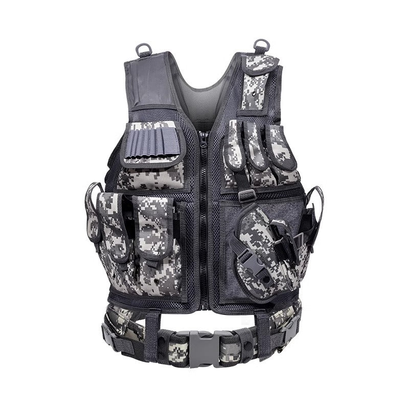 Wholesale Outdoor 6000D Nylon Multi-Pocket Gear Hunting Camouflage Training Equipment