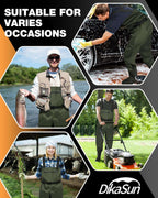 ,DikaSun Chest Waders with Boots -Lightweight Bootfoot Waders for Men & Women Duck Hunting & Fly Fishing