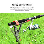 New Fishing Rod Holders Automatic Fishing Stainless Steel Pole Tackle Storage