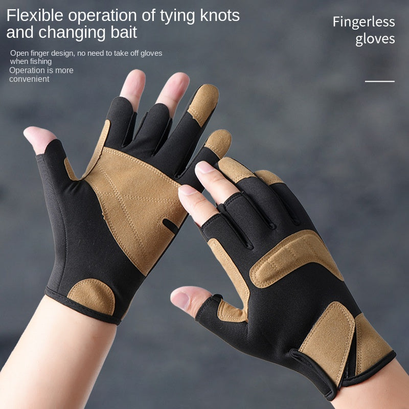 Fishing gloves professional grade winter men's and women's