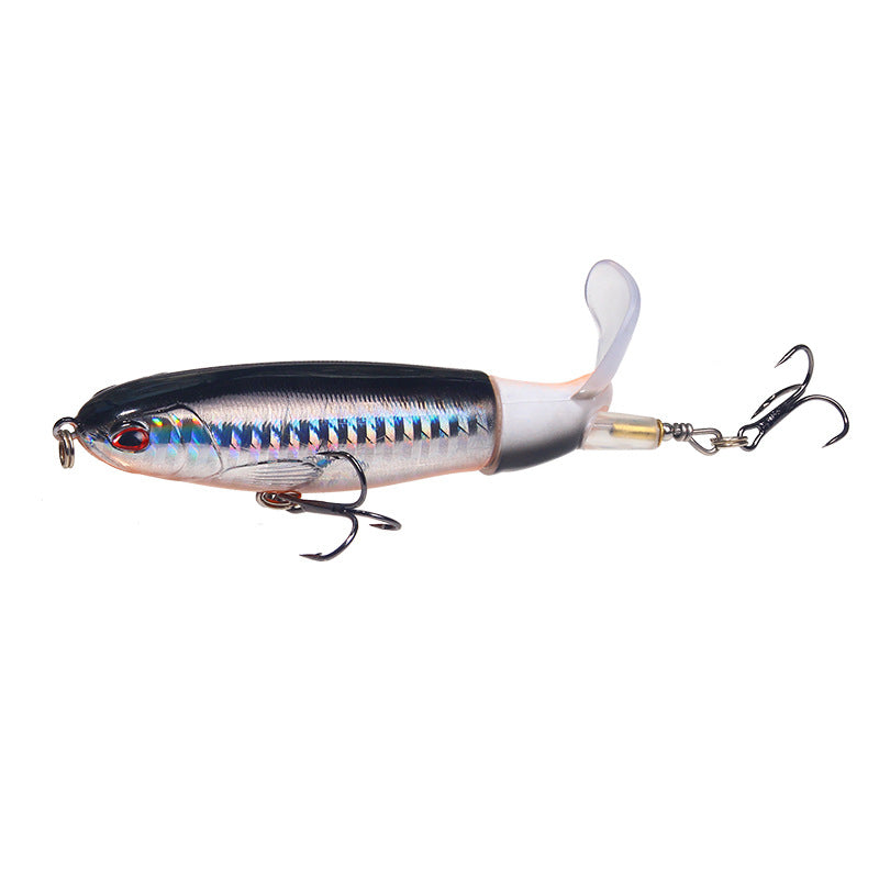 Luya Bait Propeller Tractor Bait 15g 11cm Floating Pencil Wave Climbing Bait Fishing Gear