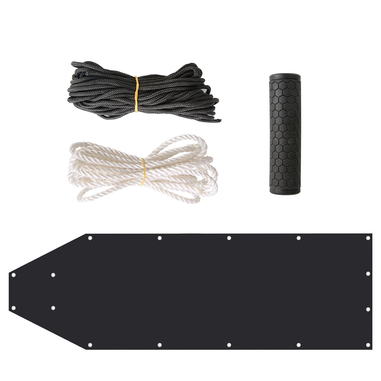 Deer Drag Sled with Handle Deer Cart Game Hauler Snow Sledding Pad Hunting Gear Supplieswith 32.8FT Blac k Rope 16.1FT White Rope for Hunting Ice Fish