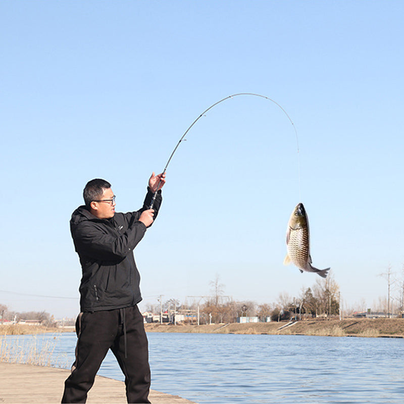 Portable Ultra - Short Carbon Fiber Telescopic Fishing Rod: 1.5m/1.68m/1.8m Options Sea Fishing