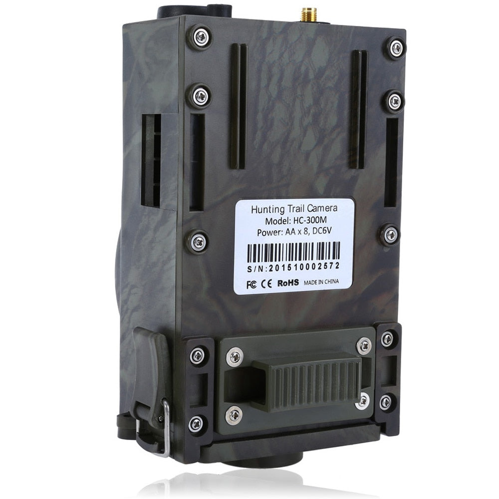 HC300M Hunting Trail Camera Email MMS GSM Trap Camera 12MP 1080P Night Vision GPRS Infrared Wild Hunting Camera Wildlife