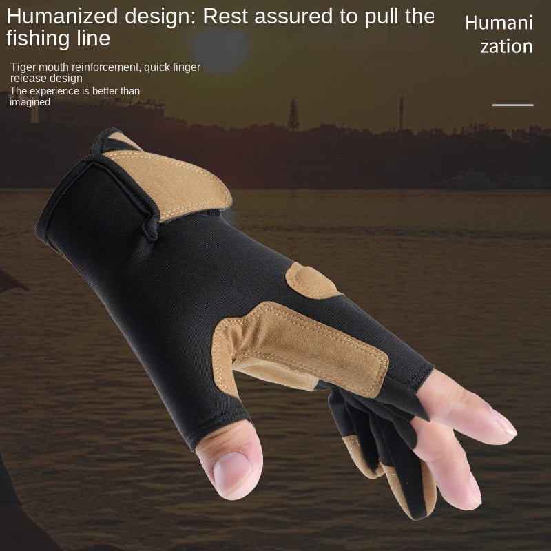 Fishing gloves professional grade winter men's and women's