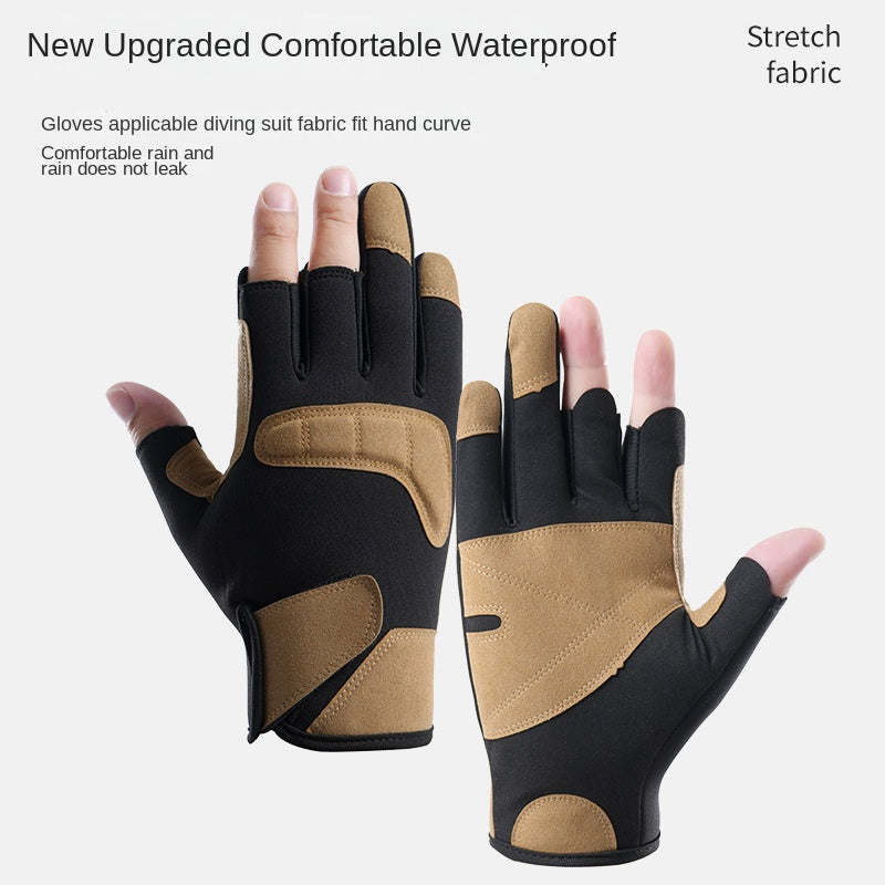 Fishing gloves professional grade winter men's and women's