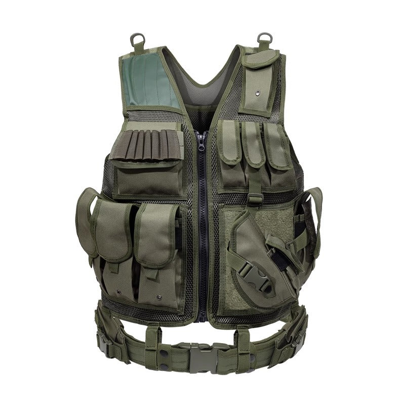 Wholesale Outdoor 6000D Nylon Multi-Pocket Gear Hunting Camouflage Training Equipment