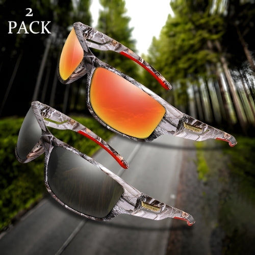 Polarized Outdoor Sports Sunglasses, Driving, Fishing, and Running Goggles with UV400 Protection