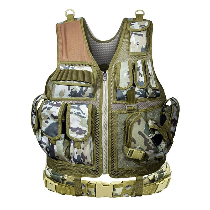 Wholesale Outdoor 6000D Nylon Multi-Pocket Gear Hunting Camouflage Training Equipment