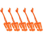 1/2/5Pcs Molle Backpack Buckle Carabiner Clips Outdoor Nylon Camping Bag Hanger Hook Clamp EDC Carabiner Survival Gear Tools