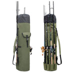 Cylinder Outdoor Fishing Bag Multifunctional Fishing Rod Bag Sea Rod Fishing Gear Bag