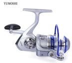 YUMOSHI AF1000-7000 12BB Gear Ratio 5.5:1 Half Metal Fishing Spinning Reel