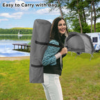 2-Person Outdoor Camping Tent with External Cover