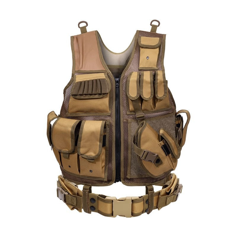 Wholesale Outdoor 6000D Nylon Multi-Pocket Gear Hunting Camouflage Training Equipment