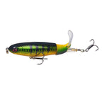 Luya Bait Propeller Tractor Bait 15g 11cm Floating Pencil Wave Climbing Bait Fishing Gear