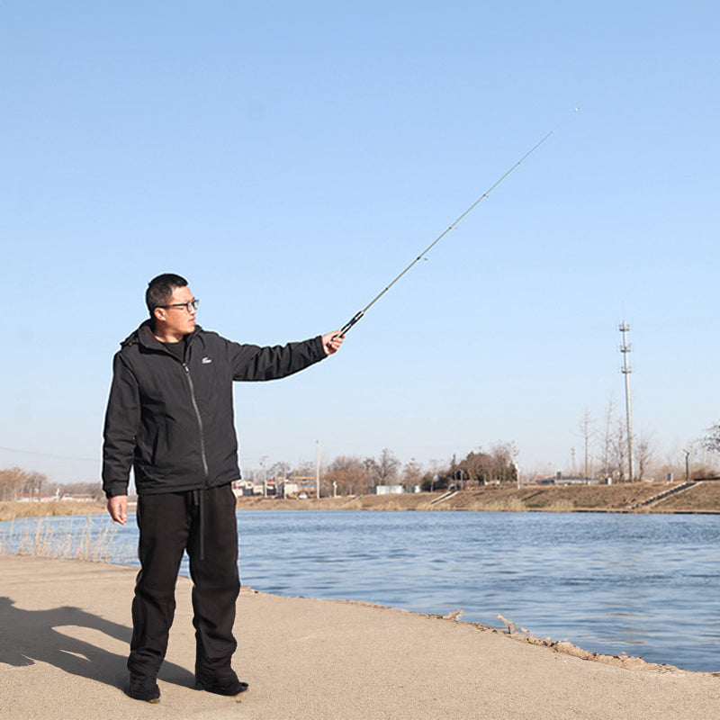 Portable Ultra - Short Carbon Fiber Telescopic Fishing Rod: 1.5m/1.68m/1.8m Options Sea Fishing
