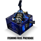 1pc metal spinning wheel speed ratio 5.2:1, far into Luya wheel can be sea fishing boat