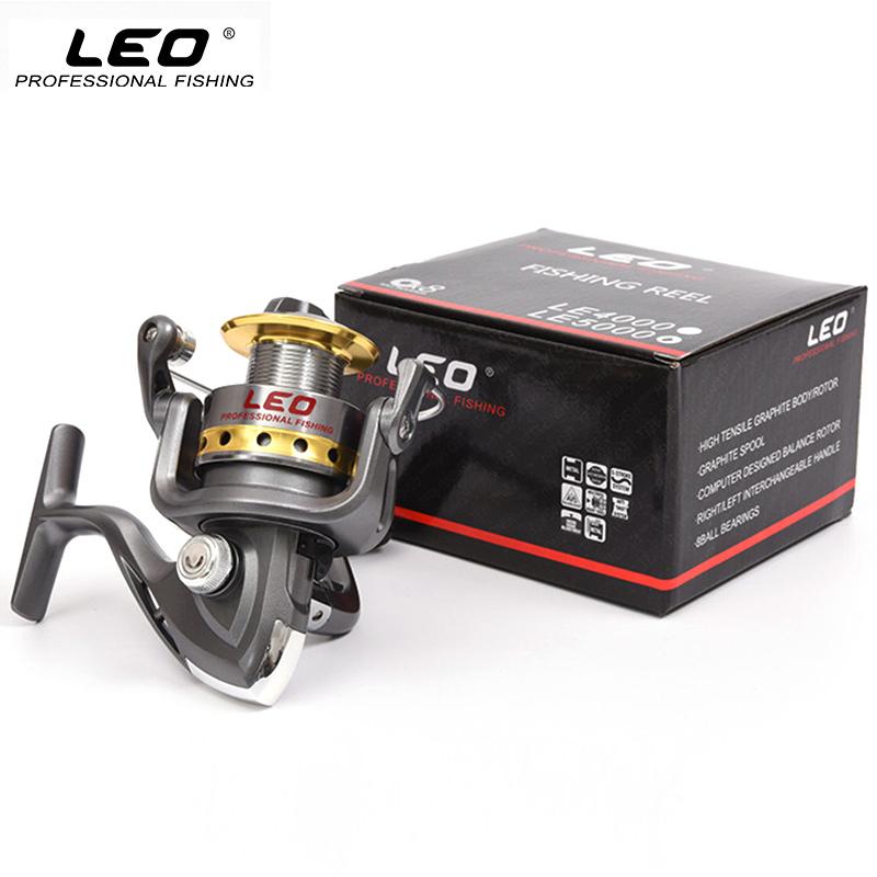 LEO  Half Metal Fishing Spinning Reel 8BB 5.5:1 Speed Ratio l  Lake River Fishing LE1000-7000