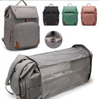 New Mosquito Net Mommy Bag Multifunctional Folding Baby Bag Waterproof