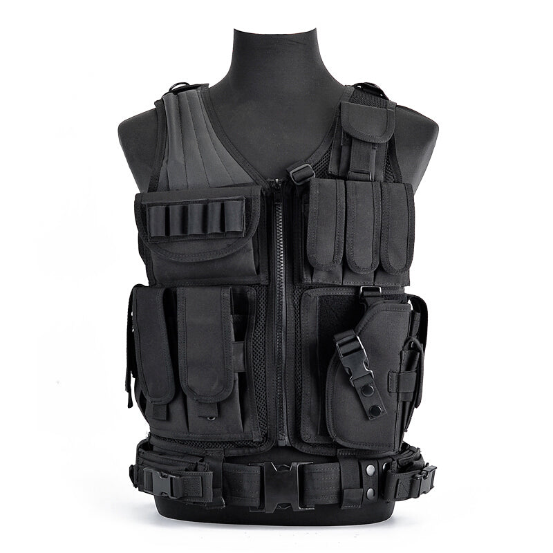 Wholesale Outdoor 6000D Nylon Multi-Pocket Gear Hunting Camouflage Training Equipment