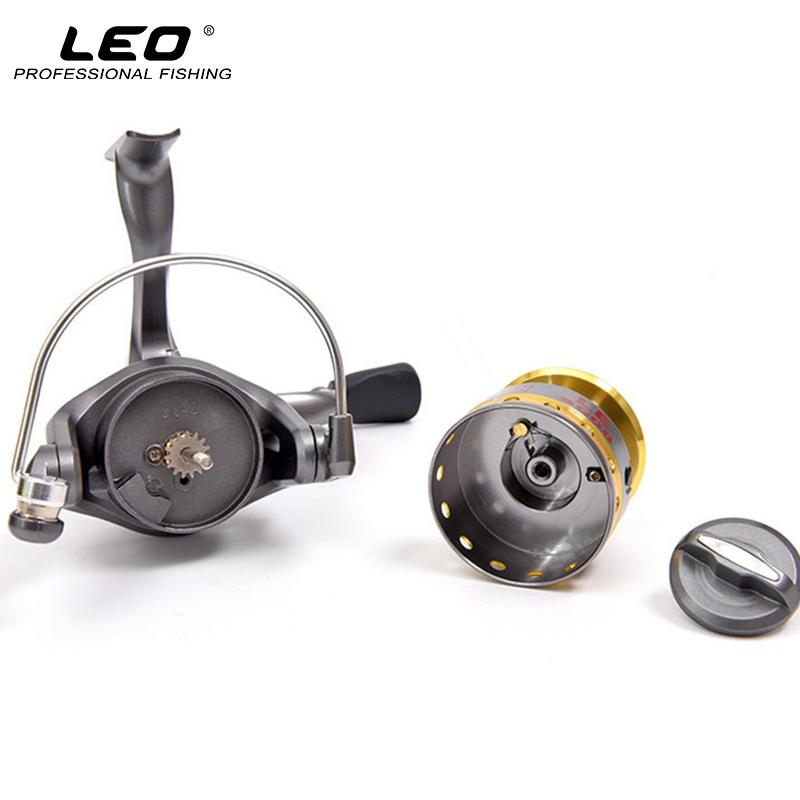 LEO  Half Metal Fishing Spinning Reel 8BB 5.5:1 Speed Ratio l  Lake River Fishing LE1000-7000