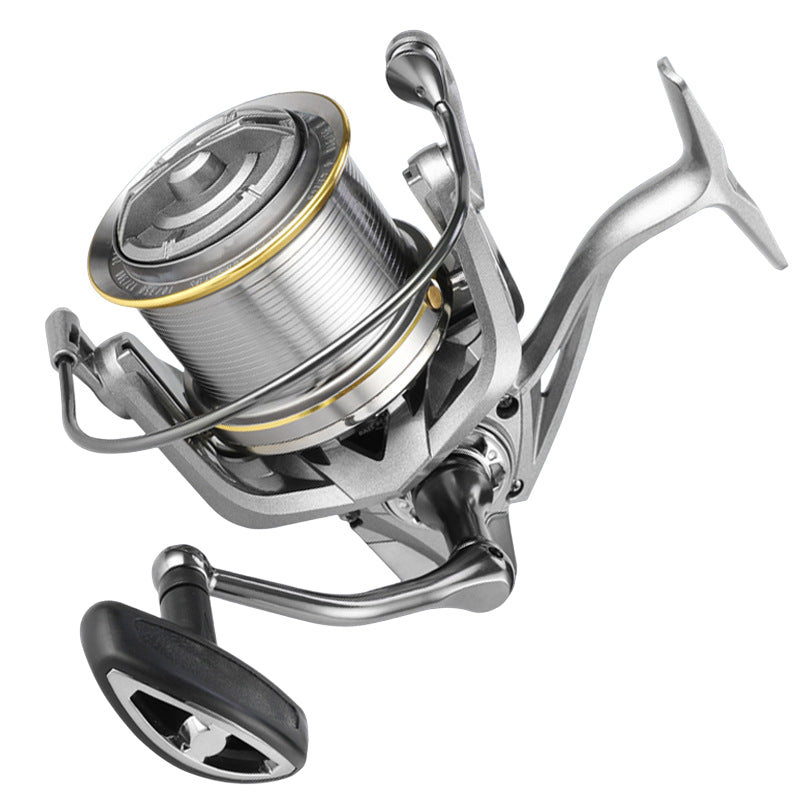 17+1BB 8000-14000 Series Aluminum Alloy Spool Fishing Reel, 4.8:1 Gear Ratio