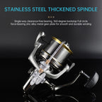 17+1BB 8000-14000 Series Aluminum Alloy Spool Fishing Reel, 4.8:1 Gear Ratio