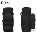 Outdoor Water Bottle Pouch Military Tactical Molle Kettle Case Waist Bag Multifunction Pockets