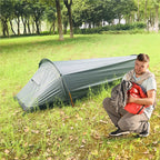 Lightweight single - person camping tent, outdoor camping sleeping bag,hikinggear, 2025