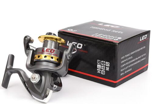 LEO  Half Metal Fishing Spinning Reel 8BB 5.5:1 Speed Ratio l  Lake River Fishing LE1000-7000