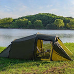 YOUSKY Tunnel Tent Outdoor Camping  Equipment Folding Portable Camping Family Tent