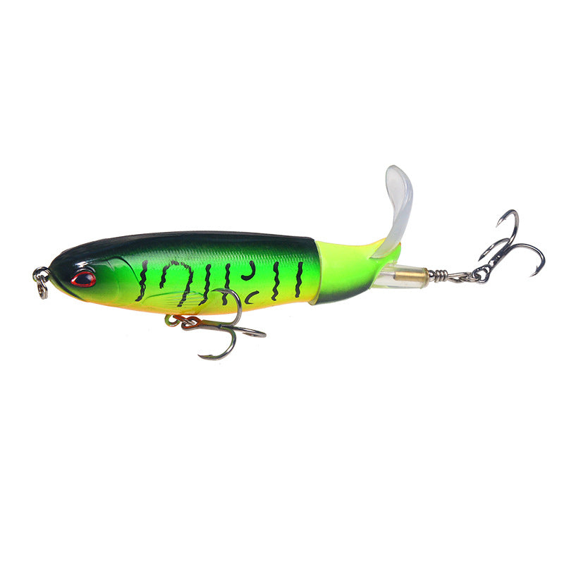 Luya Bait Propeller Tractor Bait 15g 11cm Floating Pencil Wave Climbing Bait Fishing Gear