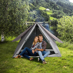 Pop-up Camping Tent for 2-3 People with Carry Bag and Rainfly for Backpacking Hiking