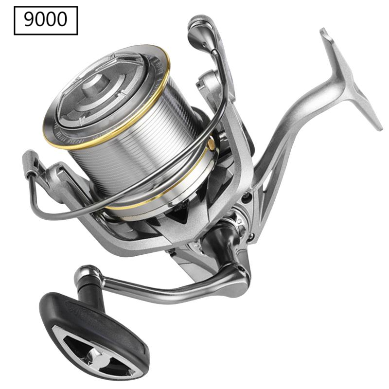 17+1BB 8000-14000 Series Aluminum Alloy Spool Fishing Reel, 4.8:1 Gear Ratio