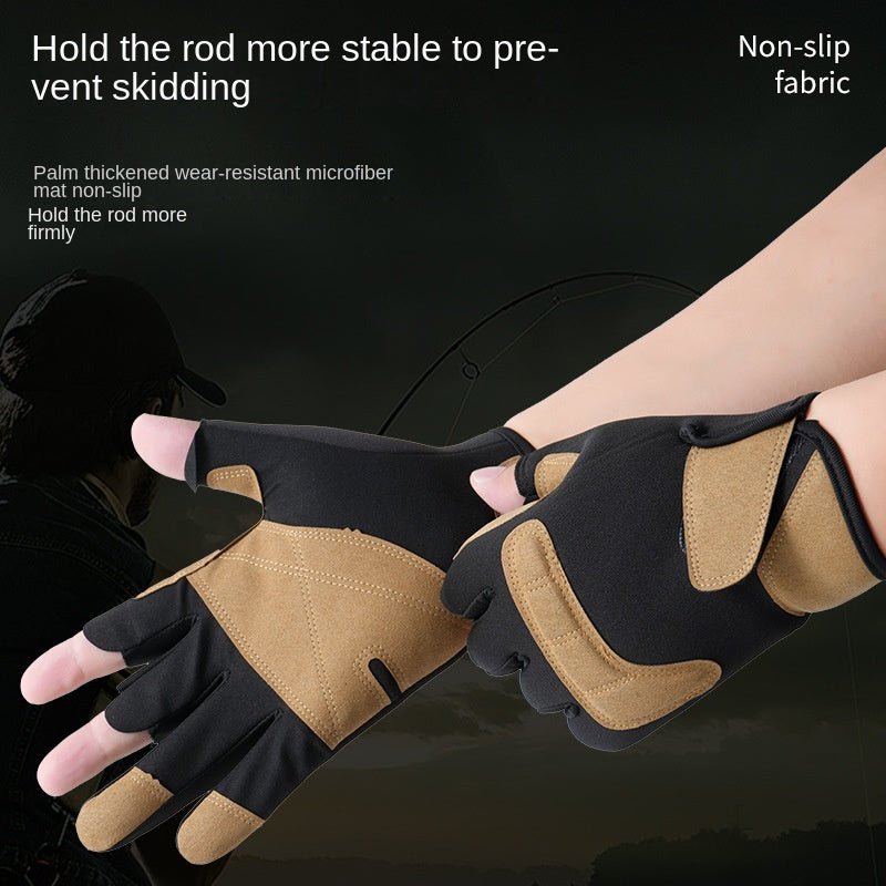 Fishing gloves professional grade winter men's and women's