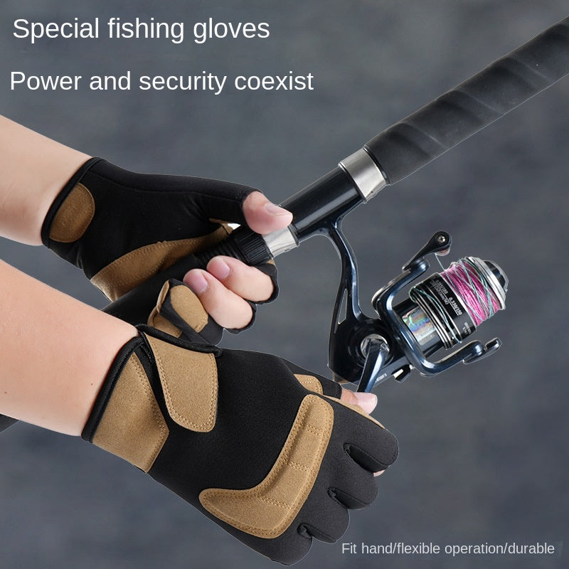Fishing gloves professional grade winter men's and women's