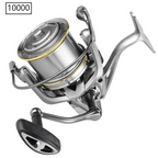 17+1BB 8000-14000 Series Aluminum Alloy Spool Fishing Reel, 4.8:1 Gear Ratio