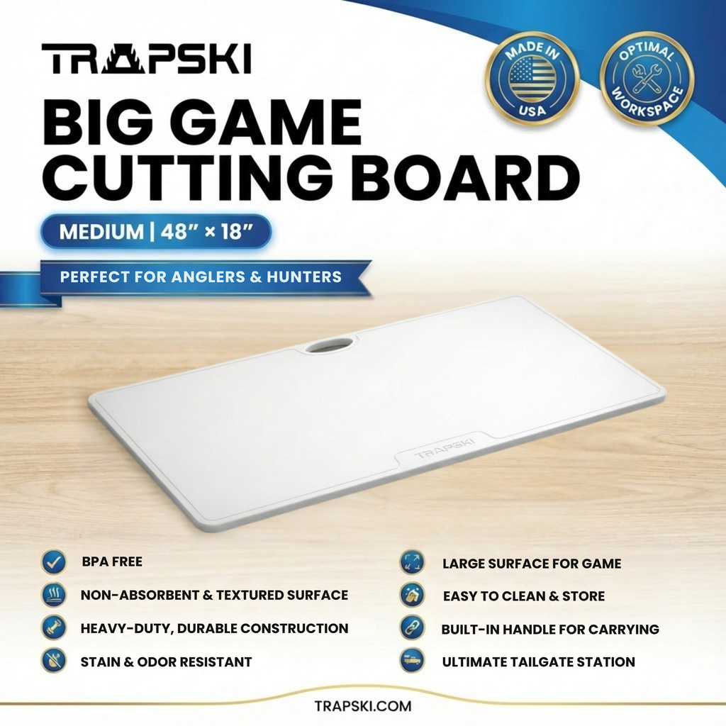 Big Game Cutting Chopping Board 3/8 Inch Thick | Food-Grade