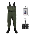 ,DikaSun Chest Waders with Boots -Lightweight Bootfoot Waders for Men & Women Duck Hunting & Fly Fishing
