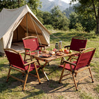 Portable and Lightweight Folding Camping Chair for Patio Picnic Leisure Fishing Travel